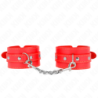 Kink - Muñequeras Finas Rojo Ajustable 21-33 Cm de Kink Wrist Restraint | Piumer