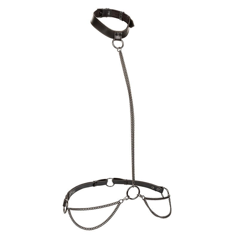Euphoria Collar Halter Y Correa Con Cadena de Calexotics | Piumer