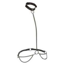 Euphoria Collar Halter Y Correa Con Cadena Talla Plus de Calexotics | Piumer