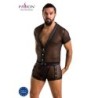 Passion - 052 Set Michael Negro de Passion Men - Talla S/M | Piumer