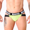 Macho - Mx28Fa Jock Amarillo de Macho Underwear - Talla S | Piumer