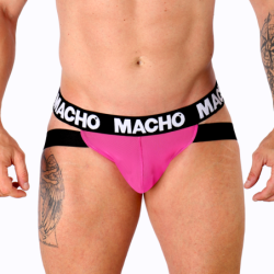 Macho - Mx28Fr Jock Rosa Neon de Macho Underwear - Talla M | Piumer