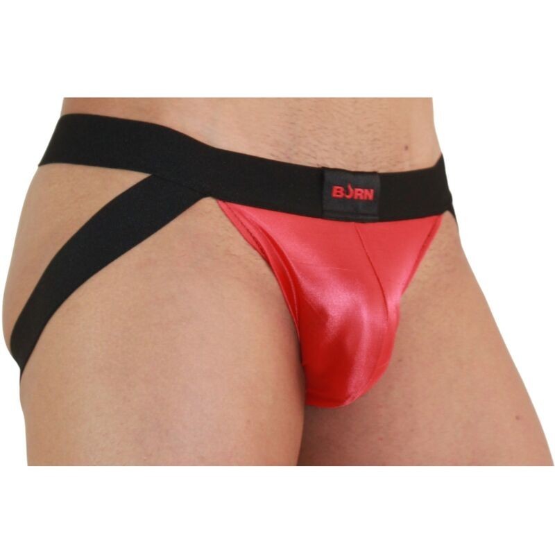 010 Jock Rojo / Negro de Burn - Talla L | Piumer