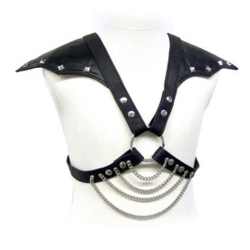 Metal Y Hombros de Leather Body | Piumer