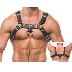Chain Harness Iii de Leather Body | Piumer