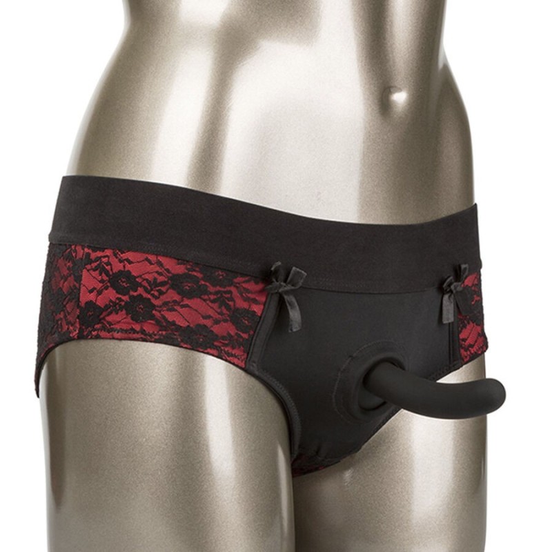 Scandal Set De Braguitas Sin Entrepiernas Con Dildo Talla de Calexotics - Talla S/M | Piumer