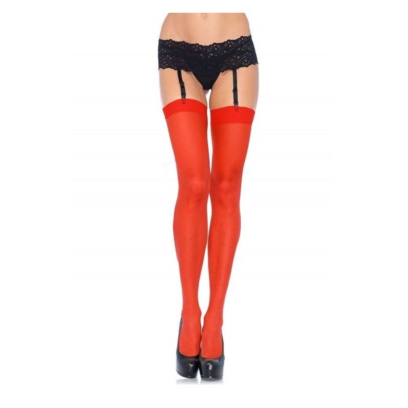 Leg Avenue - Medias Rojo de Leg Avenue Hosiery | Piumer