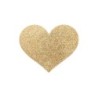 Bijoux - Indiscrets Pezoneras Flash Corazón Dorado de Bijoux Flash Collection | Piumer