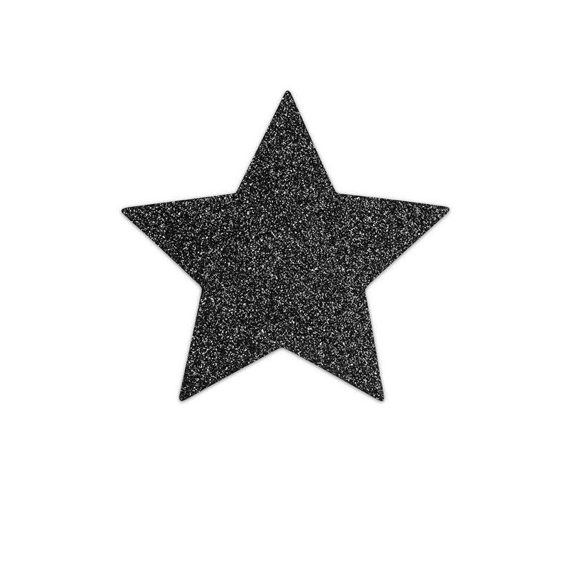 Bijoux - Indiscrets Pezoneras Flash Estrella Negro de Bijoux Flash Collection | Piumer