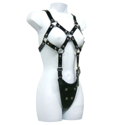 Exposed Body Woman de Leather Body | Piumer